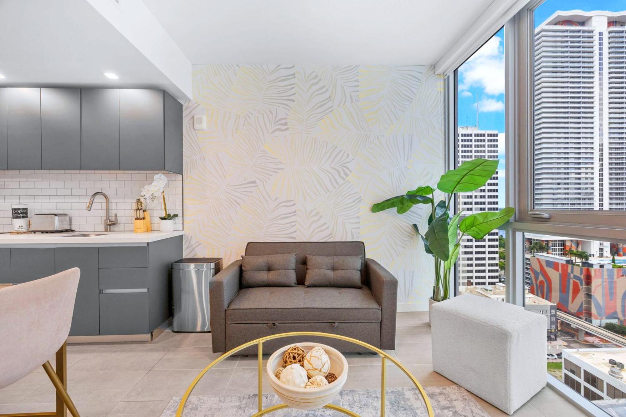 Stylish Stay In The Heart Of Miami - Walk To Bayside & Bayfront Park Luaran gambar